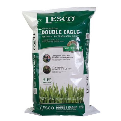We arrange production directly with seed growers under contracts that demand higher quality standards than Blue Tag seed. . Lesco grass seeds